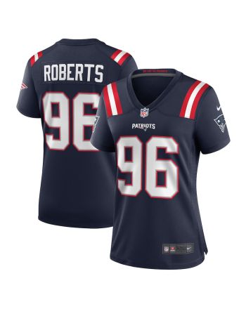 Sam Roberts 96 New England Patriots Women Game Jersey - Navy