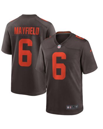 Baker Mayfield 6 Cleveland Browns Men's Alternate Game Jersey - Brown