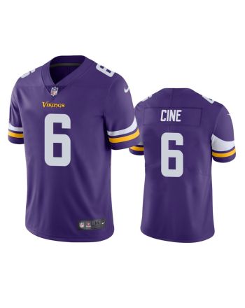 Minnesota Vikings Lewis Cine Purple 2022 Draft Vapor Limited Jersey