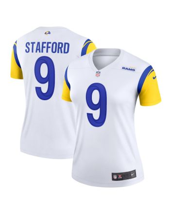 Matthew Stafford 9 Los Angeles Rams Women's Legend Jersey - White