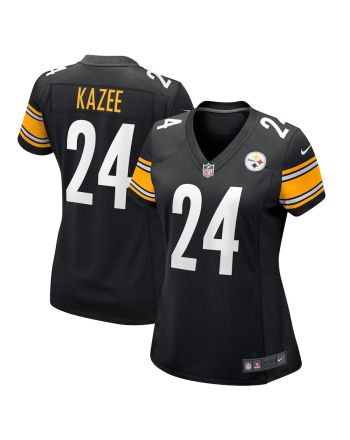 Damontae Kazee Pittsburgh Steelers Women's Game Player Jersey - Black