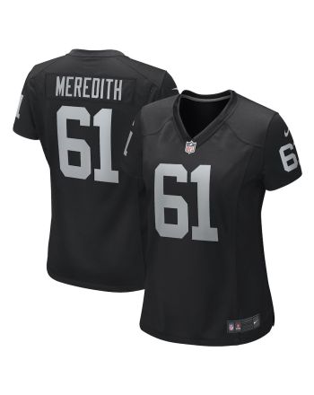 Jordan Meredith Las Vegas Raiders Women's Game Player Jersey - Black