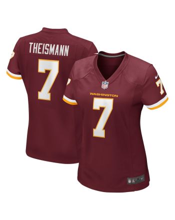 Joe Theismann 7 Washington Commanders Football Team Women Game Jersey - Burgundy