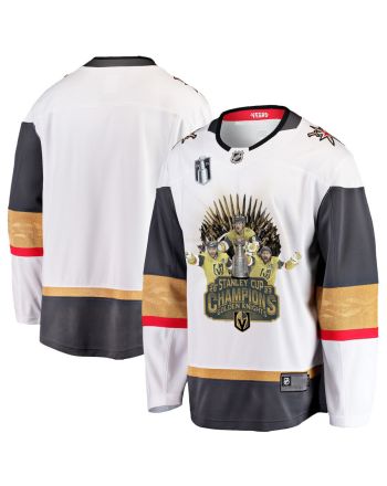 Vegas Golden Knights Celebrating Championship Era 2023 Stanley Cup Men Jersey - White