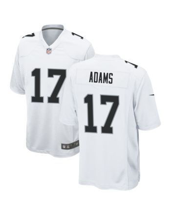 Las Vegas Raiders Davante Adams 17 Game Jersey - White Jersey