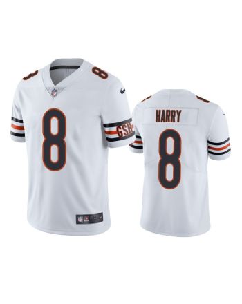 Chicago Bears N'Keal Harry 8 White Vapor Limited Jersey