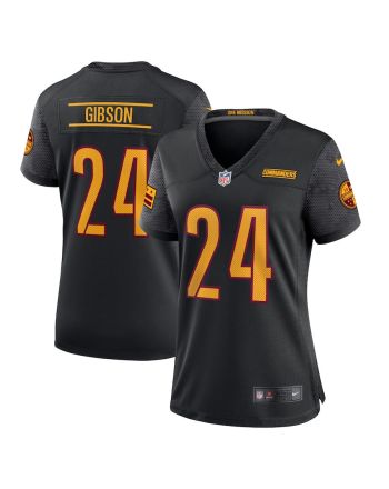 Antonio Gibson 24 Washington Commanders Women's Alternate Game Player Jersey - Black