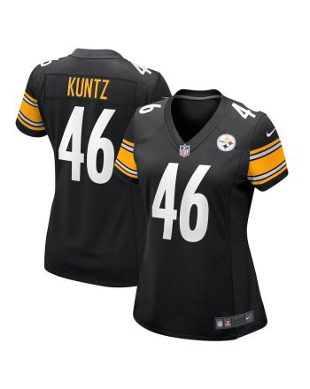 Christian Kuntz 46 Pittsburgh Steelers Women's Game Jersey - Black