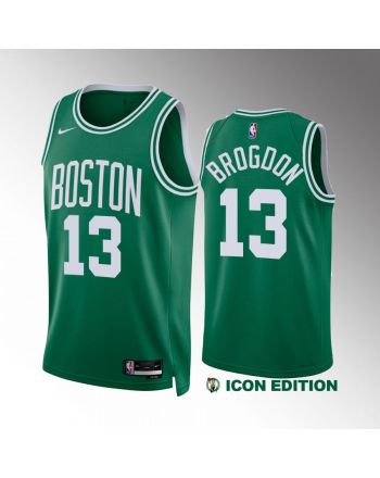 Malcolm Brogdon 13 2022-23 Boston Celtics Green Icon Edition Jersey Swingman