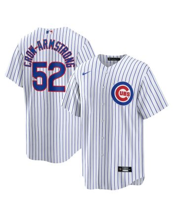 Pete Crow-Armstrong 52 Chicago Cubs Home Men Jersey - White