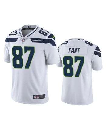 Noah Fant 87 Seattle Seahawks White Vapor Limited Jersey