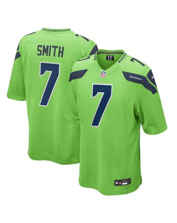 Geno Smith 7 Seattle Seahawks Game Men Jersey - Neon Green