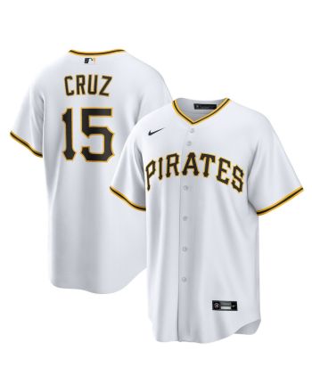 Oneil Cruz 15 Pittsburgh Pirates Home Men Jersey - White