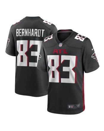 Jared Bernhardt Atlanta Falcons Game Player Jersey - Black