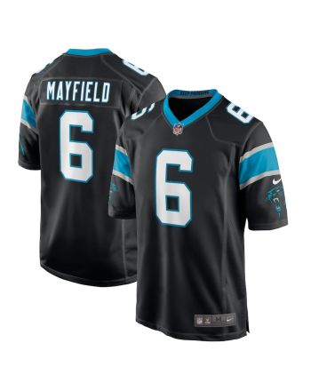 Baker Mayfield 6 Carolina Panthers YOUTH Game Jersey - Black