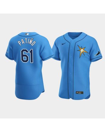 Luis Patino 61 Tampa Bay Rays Light Blue Alternate Jersey Jersey