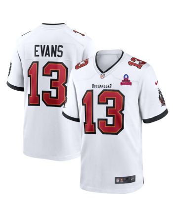 Mike Evans 13 Tampa Bay Buccaneers 2024 Pro Bowl Patch Game Men Jersey - White