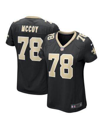 Erik Mccoy 78 New Orleans Saints Women's Game Jersey - Black