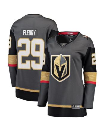 Marc-Andre Fleury Vegas Golden Knights Women's Home Breakaway Player Jersey - Black