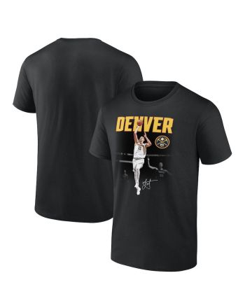 Nikola Jokic Denver Nuggets Charge T-Shirt - Black