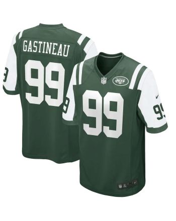 Mark Gastineau 99 New York Jets Retired Player Game Jersey - Green