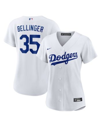 Cody Bellinger 35 Los Angeles Dodgers Women Home Jersey - White