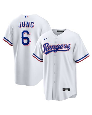 Josh Jung 6 Texas Rangers Men Jersey - White