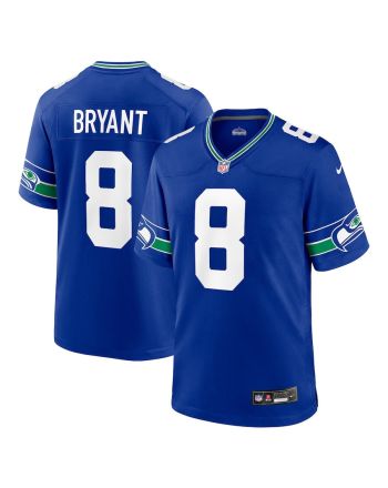 Coby Bryant 8 Seattle Seahawks Throwback Player Game Men Jersey - Royal