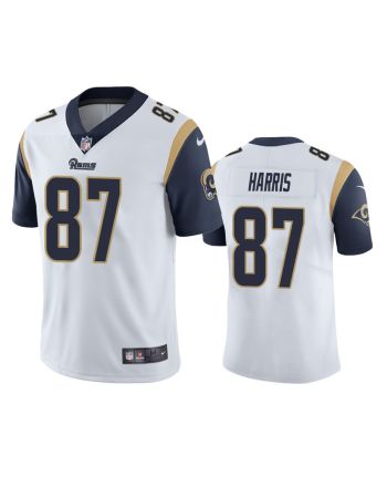 Jacob Harris 87 Los Angeles Rams White Vapor Limited Jersey